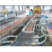 pvc wood-plastic decking flooring profile machinery